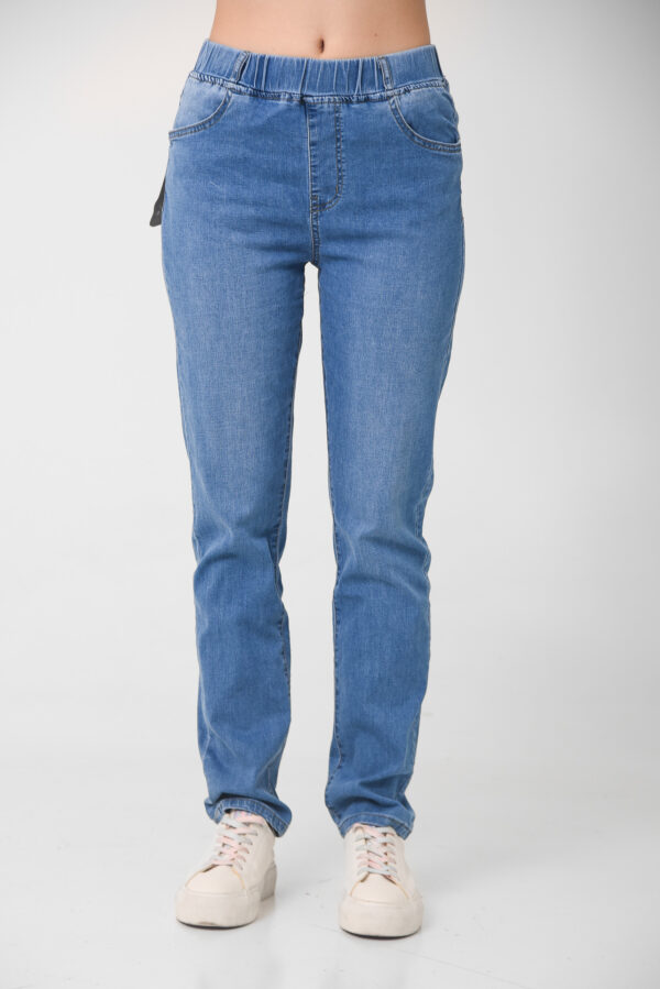 ΤΖΗΝ ΠΑΝΤΕΛΟΝΙ ΕΛΑΣΤΙΚΟ ΜΕ ΛΆΣΤΙΧΟ ΣΤΗΝ ΜΕΣΗ