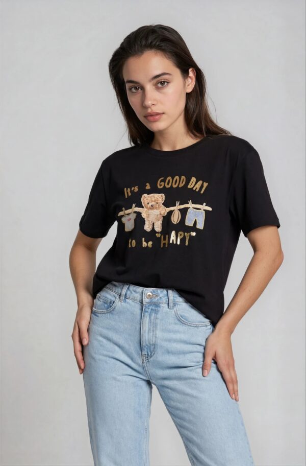 ΚΟΝΤΟΜΑΝΙΚΗ ΜΠΛΟΥΖΑ ΜΕ ΣΤΑΜΠΑ